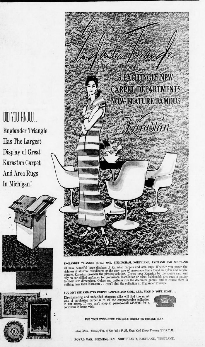 Englander Triangle - 1969 Ad